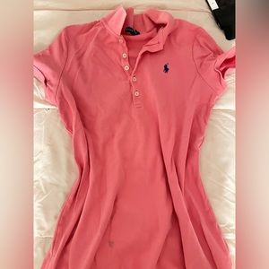 Ralph Lauren Pink Tee Dress